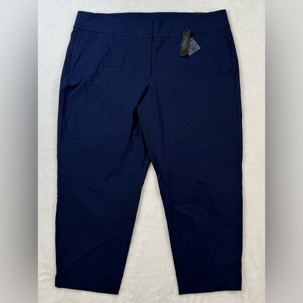 Lane Bryant The lena Navy Ankle Pants‎